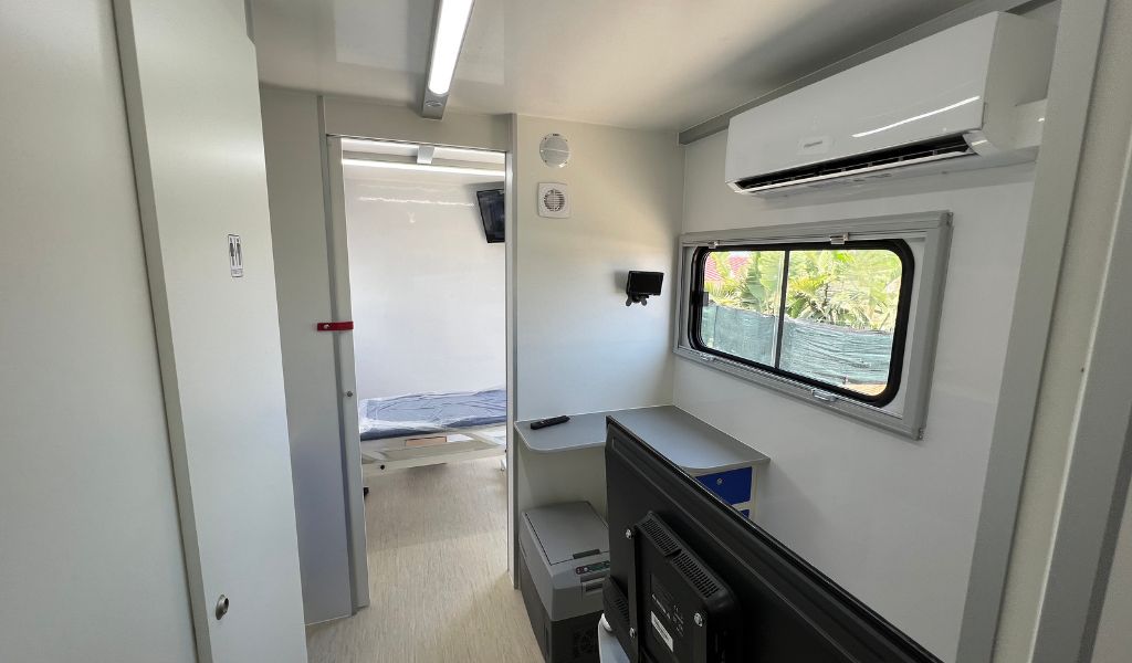 Cliniche mobili spazi interni – Mastervan